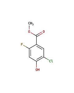 Astatech METHYL 5-CHLORO-2-FLUORO-4-HYDROXYBENZOATE, 97.00% Purity, 0.25G
